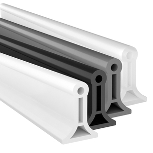 硅胶可弯曲挡水条浴室磁性防水条卫生间阻水淋浴房隔水自粘地面挡