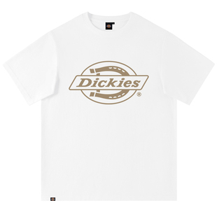 Dickies美式潮牌短袖t恤男士2026新款夏季纯棉宽松大码情侣半袖A