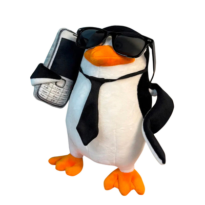 【原创正版】高雅人士企鹅玩偶