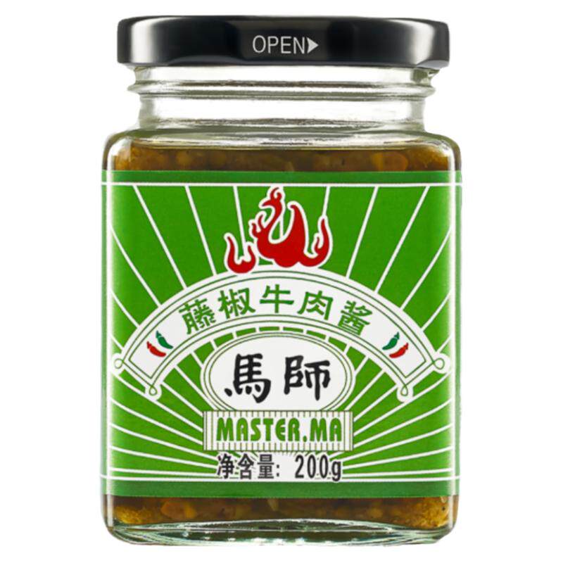 马师藤椒牛肉酱goodkids马思唯拌饭拌面调味辣椒酱即食麻辣味