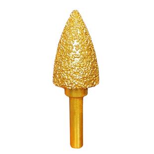 金刚石磨头球墨铸铁打磨柱石材打磨头手电钻钎焊硬质合金磨头神器