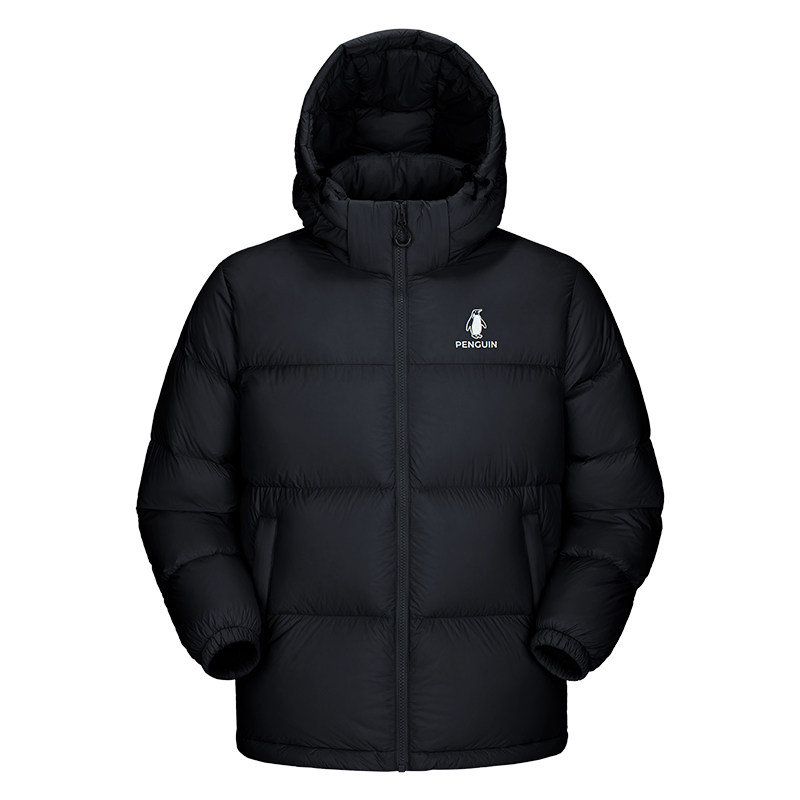 企鹅雪泡芙新款加厚连帽羽绒服