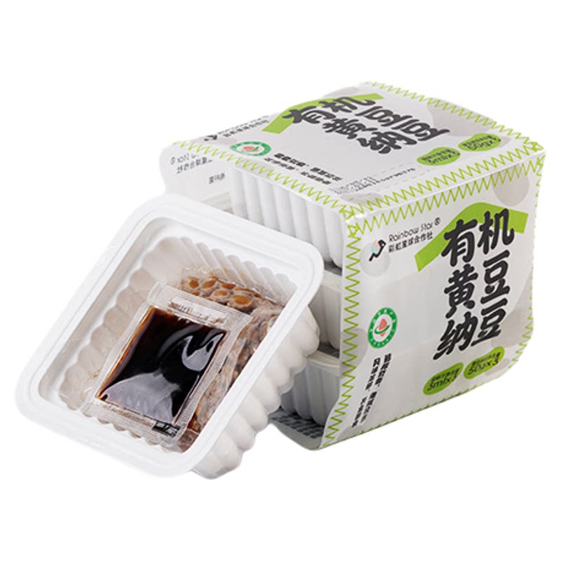 彩虹星球有机|有机黄豆纳豆纯种菌种发酵营养丰富风味浓郁软糯