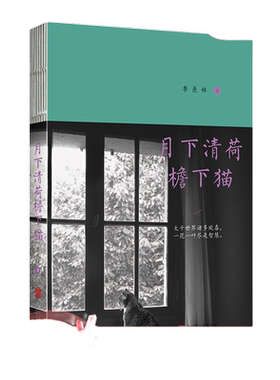 月下清荷檐下猫