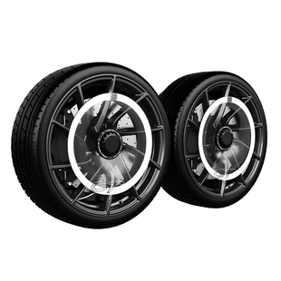 南疆科技适用特斯拉轮毂盖modelY/3假面骑士19寸20寸轮胎罩輪轂蓋