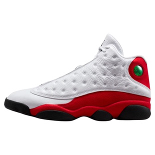 Air Jordan 13 AJ13 芝加哥中帮复古篮球鞋 男款 白红 414571-102