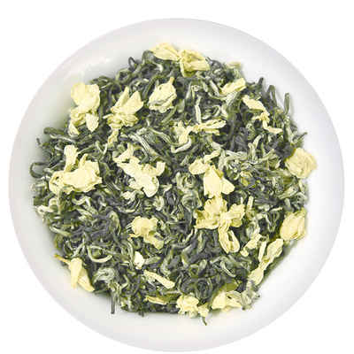 浓香耐泡2025炒花飘雪茉莉花茶