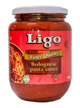 Ligo 香草肉酱意粉酱500克番茄酱调味酱酱类调料厨房家用面条酱版