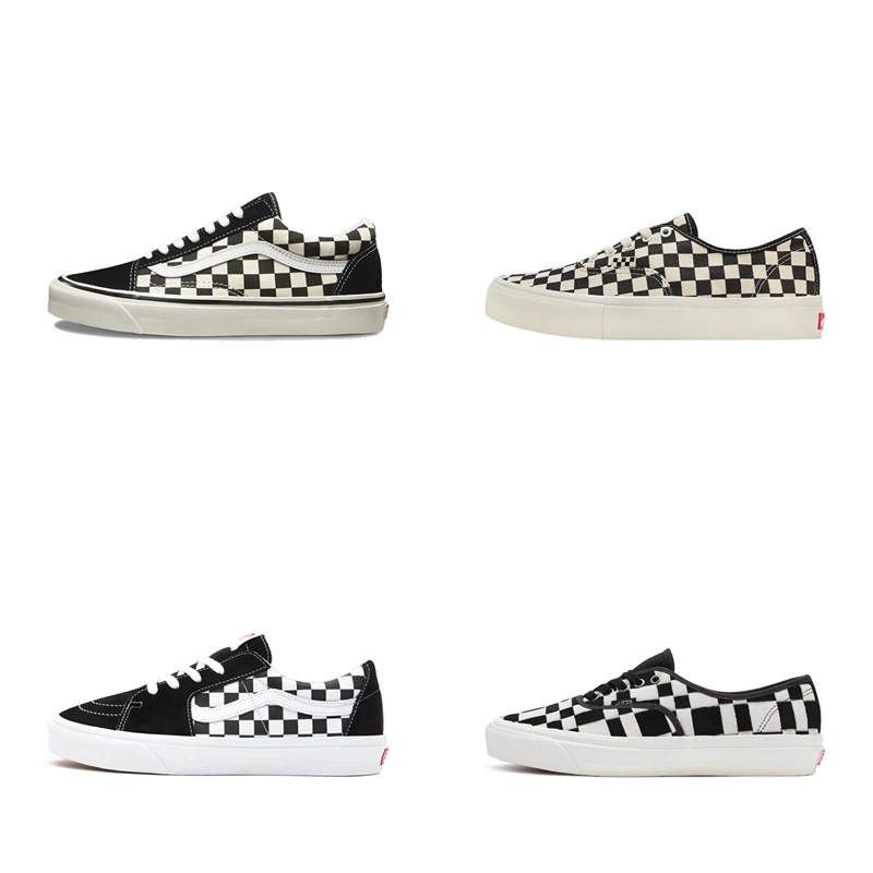Vans经典棋盘格低帮帆布板鞋