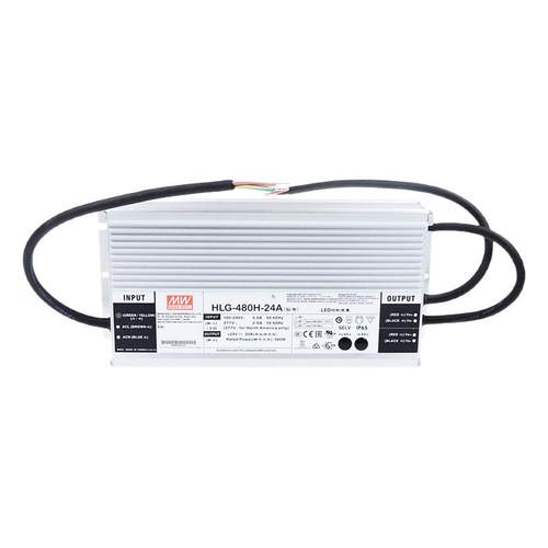 明纬LED开关电源HLG-480H-24A/30A/36A/42A/48A/54A B型调光