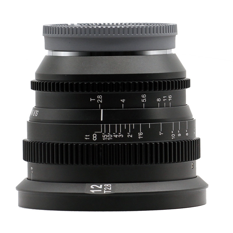 slrmagic12mmT2.8超广角定焦零畸变手动对焦电影e卡口m43卡口镜头