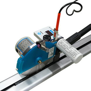 乐江牌厚料断布机全套窗帘皮革海绵自动回弹裁剪裁布刀电动电剪刀