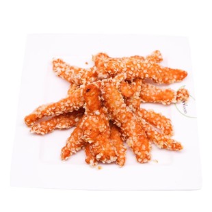 尽美雪花鸡柳10包X1kg无骨玉米片鸡柳条裹粉鸡肉条商用油炸小吃