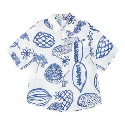 陈大猪男童短袖衬衫2025夏季新款