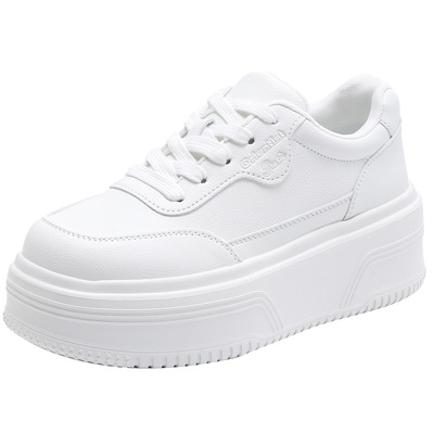 大东官方厚底增高小白鞋女款2025新款冬季白色板鞋百搭休闲鞋女鞋