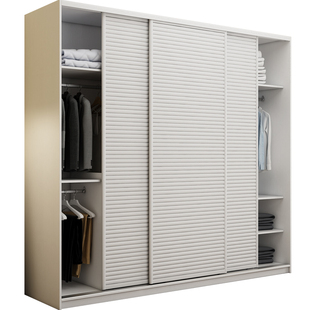 定做衣柜门定制推拉门定做百叶门现代简约钛镁合金柜门推拉滑移门