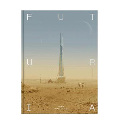【现货】未来世界：科幻时代艺术  赛博朋克美学英文插画原画设定集精装Futuria: Art of the Sci-Fi Age进口原版书Victionary14