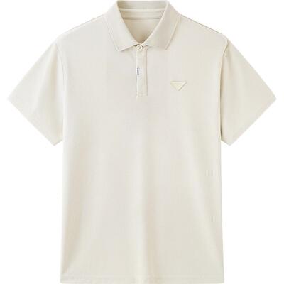 骆驼男装夏男款短袖POLO衫