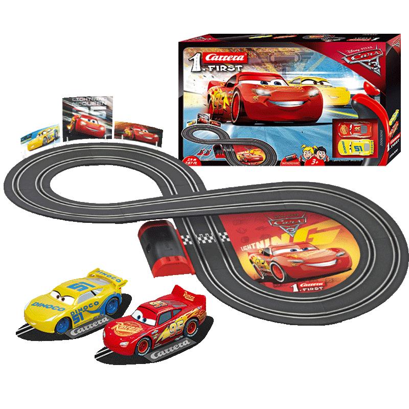卡雷拉Carrera轨道赛车儿童汽车火车男孩闪电麦昆总动员遥控玩具