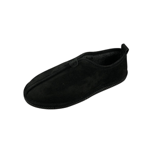 冬季加绒新款懒人鞋软底套脚平底鞋中国风渔夫鞋快手同款潮男鞋