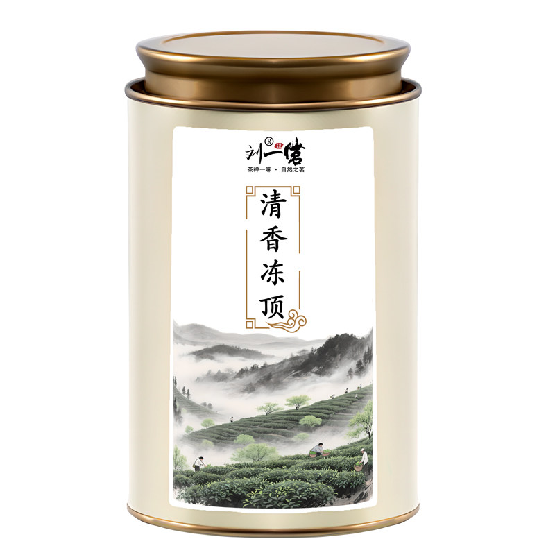 刘一茗冻顶乌龙茶金萱奶香乌龙茶