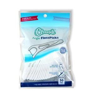 出口韩国Y型牙线棒50支/包后齿牙线棒后牙线棒全齿牙线棒超细圆线