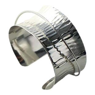 mfow•muse系列亮面金属开口手镯女款高级感小众设计极简冷淡风