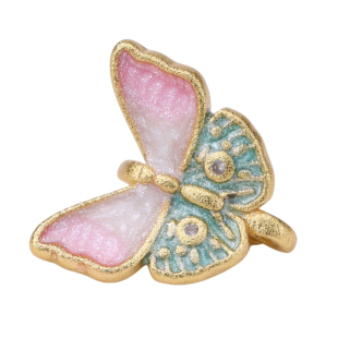 沙金蝴蝶葫芦压襟扣项链扣手链扣古风旗袍汉服扎基拉姆压襟配饰扣