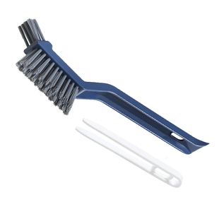 地板缝隙刷长柄清洁浴室卫生间硬毛刷地洗墙v型无死角窄缝墙壁刷
