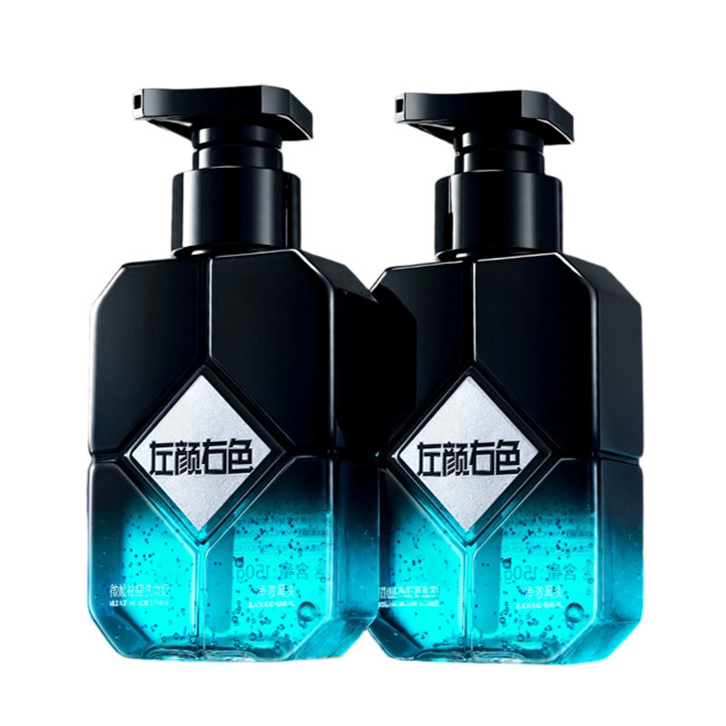 郑恺代言左颜右色男士控油祛痘洗面奶微酸氨基酸洁面乳净黑头专用