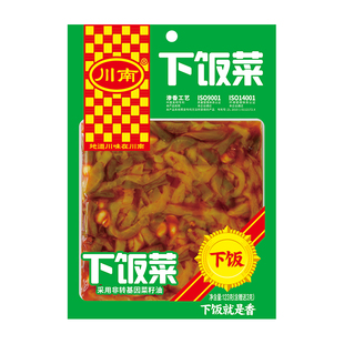 川南下饭菜123g酱腌菜咸菜小菜豇豆袋装红油爽口开胃泡菜什锦三丝