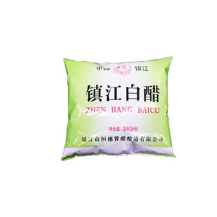 9度白醋食醋袋装实惠320ml*15袋洗脸除垢家用足浴泡脚醋邮政包邮