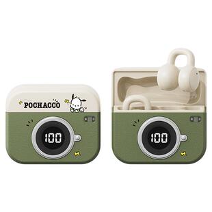 三丽鸥蓝牙耳机2026新款耳夹式气骨传导开放不入耳运动跑步长续航