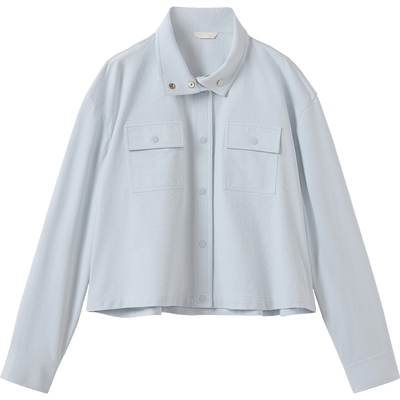 播商场同款松弛感短款外套女秋新品慵懒休闲上衣BDS3WD3046