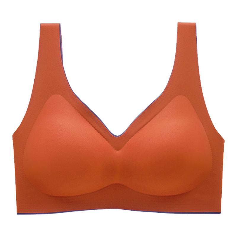 闺蜜乳胶天秤座内衣美背无钢圈