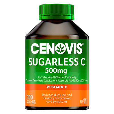 澳洲300片/瓶VC片剂男女Cenovis