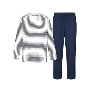 网易严选春秋纯棉居家服套装2025舒适宽松长袖睡衣睡裤套头家居服