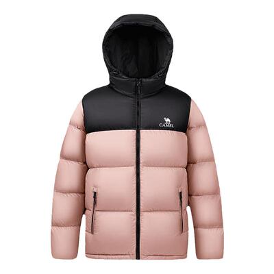 骆驼火山羽绒服面包服女加厚保暖