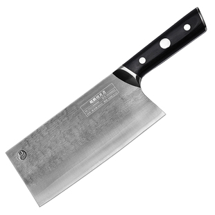 折影鲲鹏系列DC53模具钢手工锻打切片刀厨师专用切肉片刀鱼生切刀