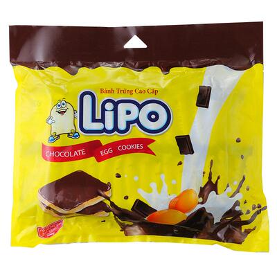 【官旗直售】Lipo巧克力味面包干300g饼干网红零食蛋糕休闲食品