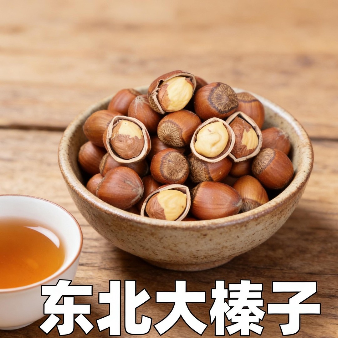2025年新货  东北平欧大榛子2斤/4斤新鲜炒熟嘎嘎香脆