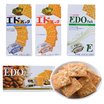 韩国进口饼干EDOPack原味早餐饼