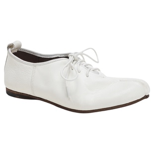 Ls' rommors 真皮底 tabi分趾鞋女2026新款系带猪蹄平底休闲单鞋