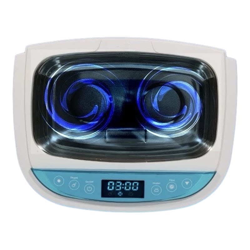 双核60+60瓦康得森2500ml工业超声波清洗机35KHz牙科美甲工具
