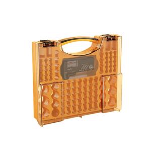 美国Vismoore电池收纳盒5号7号电池保护大容量便携测电器EVA配色