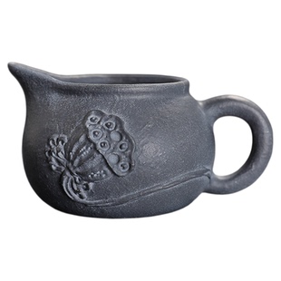 冰碛岩公道杯中式复古纯手工家用莲蓬分茶器全手工主人杯功夫茶具