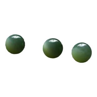 原矿和田玉碧玉猫眼无忧化散珠和田玉碧玉猫眼单珠做手串配饰