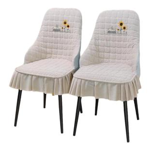 弧形椅子套罩椅套新款高级家用座椅餐桌餐椅套扶手餐椅套保护套C3