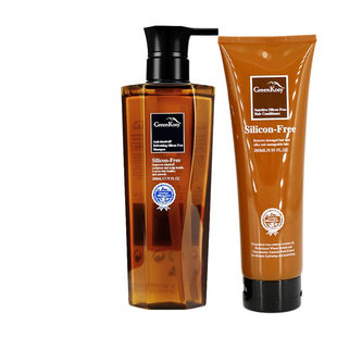 绿色溪谷椰油洗发水500ml护发素无硅油控油去屑止痒蓬松柔顺洗护