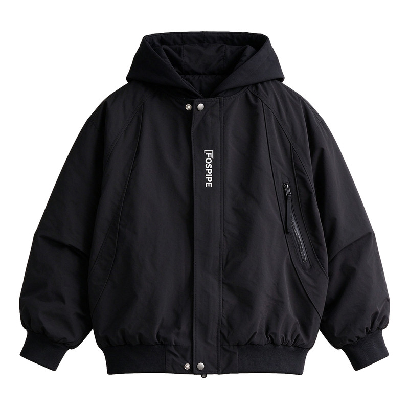 厚款秋冬季连帽工装棉服保暖开始
